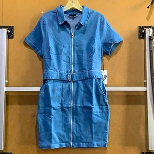 Brand New Denim Mini Dress